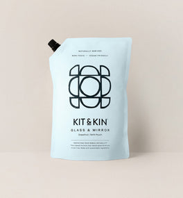 Kit & Kin non-toxic glass and mirror cleaner refill, eco-friendly and leaves your windows and glass streak-free