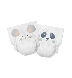 Storlek 2: mus och panda